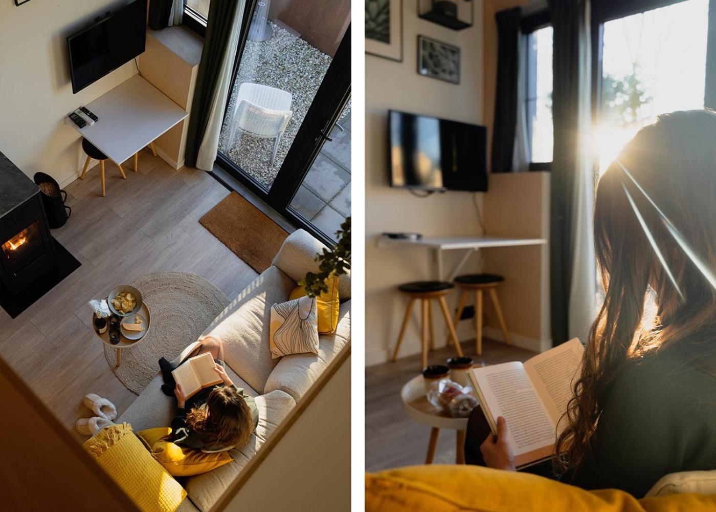 Romantisch Huisje Met Houtkachel & Airco Op 2,5Km Van Zee Groede Ngoại thất bức ảnh